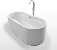 Freistehende Badewanne LIVERPOOL 170 x 80 x 60