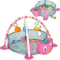 Große Lernmatte 3in1 Laufstall 30 Bälle 0+ ECOTOYS