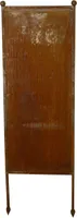 Stele Metall Edelrost Sichtschutz "Uni" Windschutz Dekowand Garten B54cm H163cm