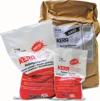 HobbyFun Keraflott Reliefgießpulver 25kg , weiß, Gießpulver, Modeliermasse, Reliefgießmasse, Bastelmaterial, Keramikpulver, geruchlos