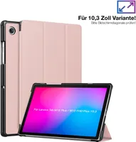 Schutzhülle für Lenovo Tab M10 Plus / M10 FHD Plus 10.3 Cover Case Schutz Tablet Farbe: Rosegold