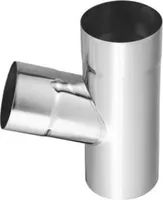 Y Stück Fallrohrabzweig 100 mm Fallrohr mit 100 mm Abgang