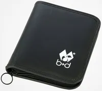 B+D Fußball Schiedsrichter Schiri-Tasche schwarz, leer