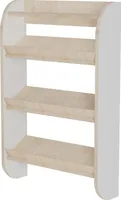 Hängebuchregal, Kinderbuchorganisator, Bücherregal mit Fächern, Montessori, Größe: 50 cm