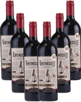 6x Entrecote Merlot Cabernet Sauvignon Syrah 14% Vol. 0,75L (F)