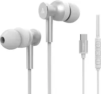 alkaya. In Ear Kopfhörer Kompatibel mit Samsung, Xiaomi, Sony, Google, Huawei, Kopfhörer mit Kabel - Weiss