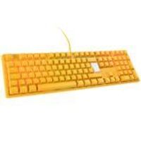 Ducky One 3 Yellow Gaming Tastatur, RGB LED - MX-Red
