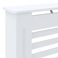 vidaXL Panele grzejnikowe MDF białe 78 cm
