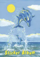 HERMA Stickeralbum "Der kleine Delfin" DIN A5 16 Seiten