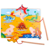 Bigjigs Toys Hölzerne Dinosaurier Fänger