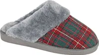 Sleepers - Dámské pantofle "Leyla", kostkované DF2151 (38 EU) (Červená)