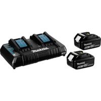 Makita Energy Kit 198077-8 2x BL1860B + DC18RD