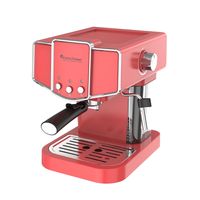 19 Bar Siebträger Kaffeemaschine Milchschäumer Espressomaschine Retro Vintage