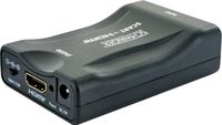 SCHWAIGER -HDMSCA01 533- SCART-HDMI-Konverter, Schwarz