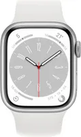 Apple Watch Series 8 41mm (A2770) Silver Alu Sport Band White GPS Gut
