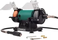 VONROC Tischschleifmaschine 150W - 75mm mit flexibler Welle
