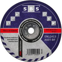 SBS® Trennscheiben I 75x1mm I 10 Stück
