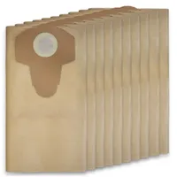 Staubsaugerbeutel 10x Papier-Filtertüten passend für LIDL Parkside PWD 30 A1