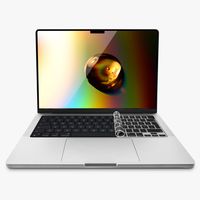 kwmobile Silikon Tastaturschutz für Apple MacBook Pro 16" (2021) - QWERTZ Keyboard Cover Abdeckung - Schwarz