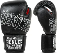 Boxhandschuhe aus Leder ROCKLAND Black/White 08 oz BENLEE