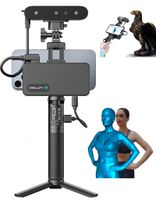 Creality CR-Scan Ferret Pro 3D-Scanner, kabelloses Scannen, 0,01mm Genauigkeit, Anti-Shake-Tracking, kann menschliche Gesichter und Körper, Autoteile, AR-VR, Kunsthandwerk und Skulpturen scannen usw.