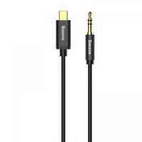 Baseus Audio kabel USB-C k 3,5 mm mini jacku Baseus 1,2 m černá M01