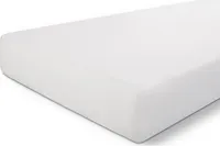 Crispy Baumwolle spannbettlaken 90x200cm weiß