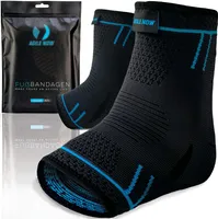 Agile Now Fußbandange AGILE NOW Sprunggelenkbandage [2er Set] Blue, L