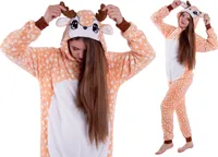 Kigurumi Onesie Pyjamas für Baby Hirsch, Größe 120