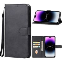 Mobigear Wallet iPhone 15 Pro Hülle Klapphülle Geldbörse - Schwarz