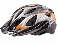 KED Fahrradhelm Tronus M 52-56cm Helm Black Dingo Special Edition Orange