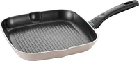BALLARINI Ledro Grillpfanne, 28 cm, Aluminium, Beige