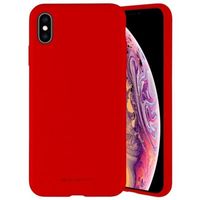 Mercury Silicone Case Samsung Note 20 Red / Czerwony