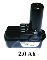 Original Hitachi  Akku 10,8 V  / 12 V BLC1015 Neu Bestückt  mit 2,0 Ah
