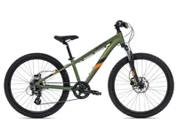 Axess STIPE Pro 24 Jugendfahrrad 24 Zoll green matt orange unisze