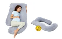 Momcozy tehotenský vankúš v tvare U / C