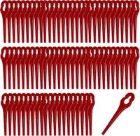 FixedByU Rasentrimmermesser Ersatzmesser für Florabest FRTA 20 A1 Akku Trimmer 80 Stück