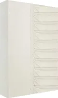 Prostěradlo, silné, jersey, 100% bavlna 180x200cm Ekru