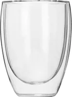 Thermoglas ohne Henkel doppelwandig Thermoglas oder Tasse 350ml