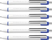 5 + 1 GRATIS: Schneider Kugelschreiber Slider Xite weiß Schreibfarbe blau, 5 St. + GRATIS 1 St.