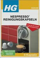 HG Nespresso Reinigungskapseln 6 stk. (1er Pack)
