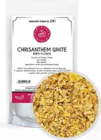Biela chryzantéma Kvetina - 100g Jedlé kvety