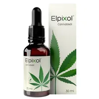 Elpixol® Hanföl Tropfen | 100% Nativ und Kaltgepresst | Vegan | Hochdosiert | 30mg pro Tropfen | Omega 3-6-9 (30 ml)
