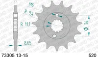 DC AFAM Ritzel 520 - 14Z 73305-14