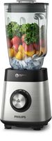 Philips Standmixer Core Series 5000 ProBlend, 1.5 L, 1000 W, Metall, Metall/Glas (HR3571/90)