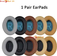 1 Paar Ersatz OHRPOLSTER für Bose QuietComfort 35 QC35 wireless II Bose QuietComfort 45 QC45 wirelessLeder Schwarz