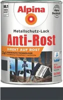 Alpina Metallschutz-Lack Anti-Rost 750 ml anthrazit glänzend