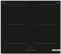 Bosch Series 4 PVQ611BB6E Vestavná indukční varná deska, 60 cm, 4 hořáky, černá