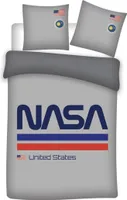 Bettwäsche 140x200 original NASA grau