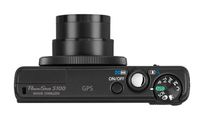 Canon Powershot S100 / Powershot S100V 12,1 Megapixel Kompaktkamera, Full HD Video, 5-fach optischer/4-fach digitaler Zoom, 24 - 120 mm Brennweite, optischer Bildstabilisator, 1/1,7'' CMOS-Sensor, F2 (W) - F5,9 (T), 7,62 cm (3 Zoll) Display, GPS, YES